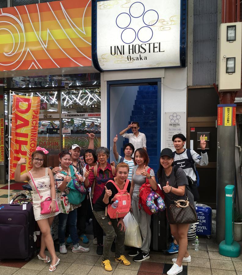 Uni Hostel Ōsaka Exterior foto
