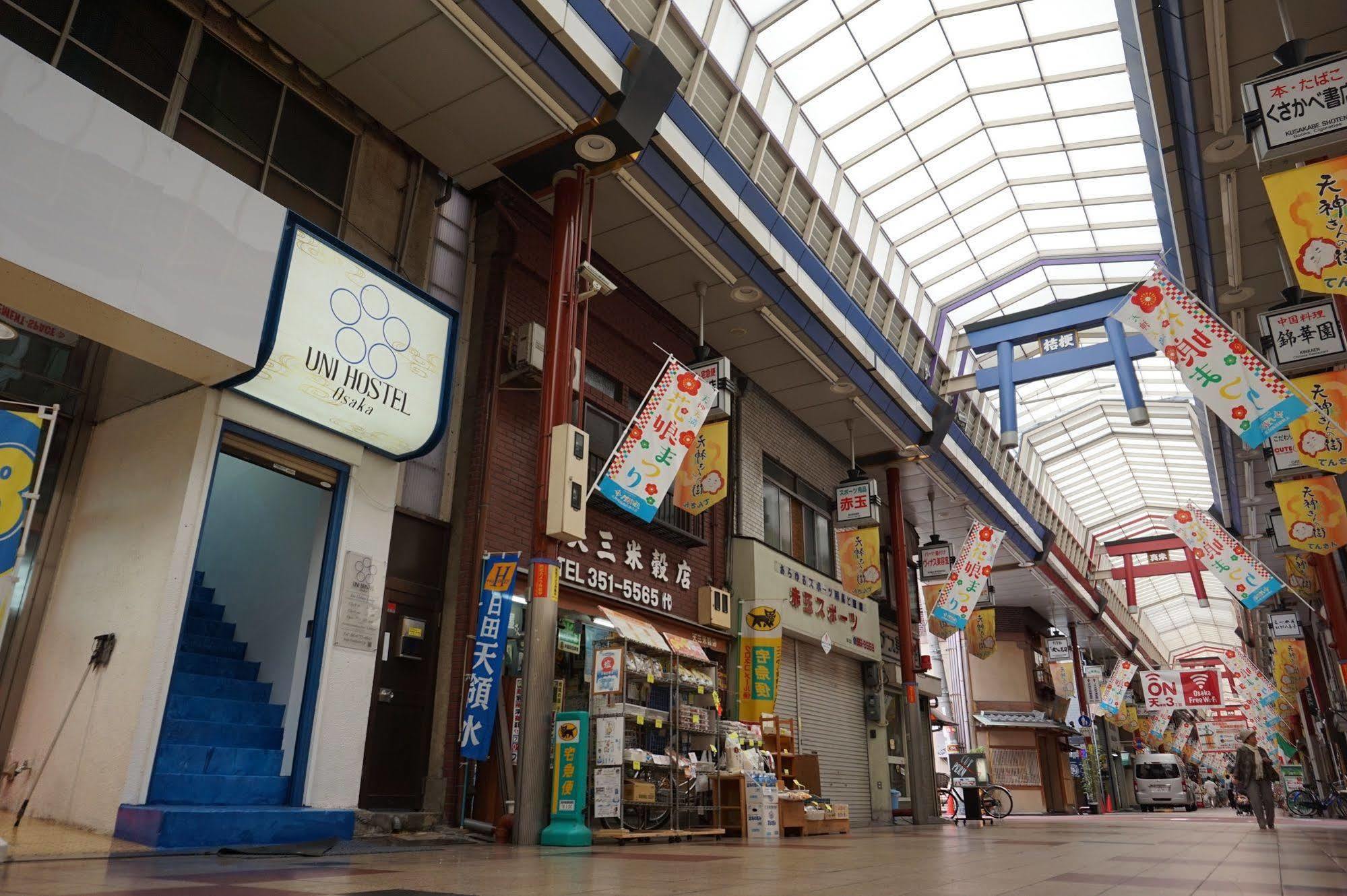 Uni Hostel Ōsaka Exterior foto